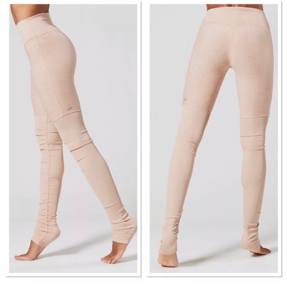 ALO High Waist Goddess Legging XXS Nectar Heather